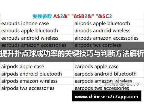 提升扑点球成功率的关键技巧与判断方法解析